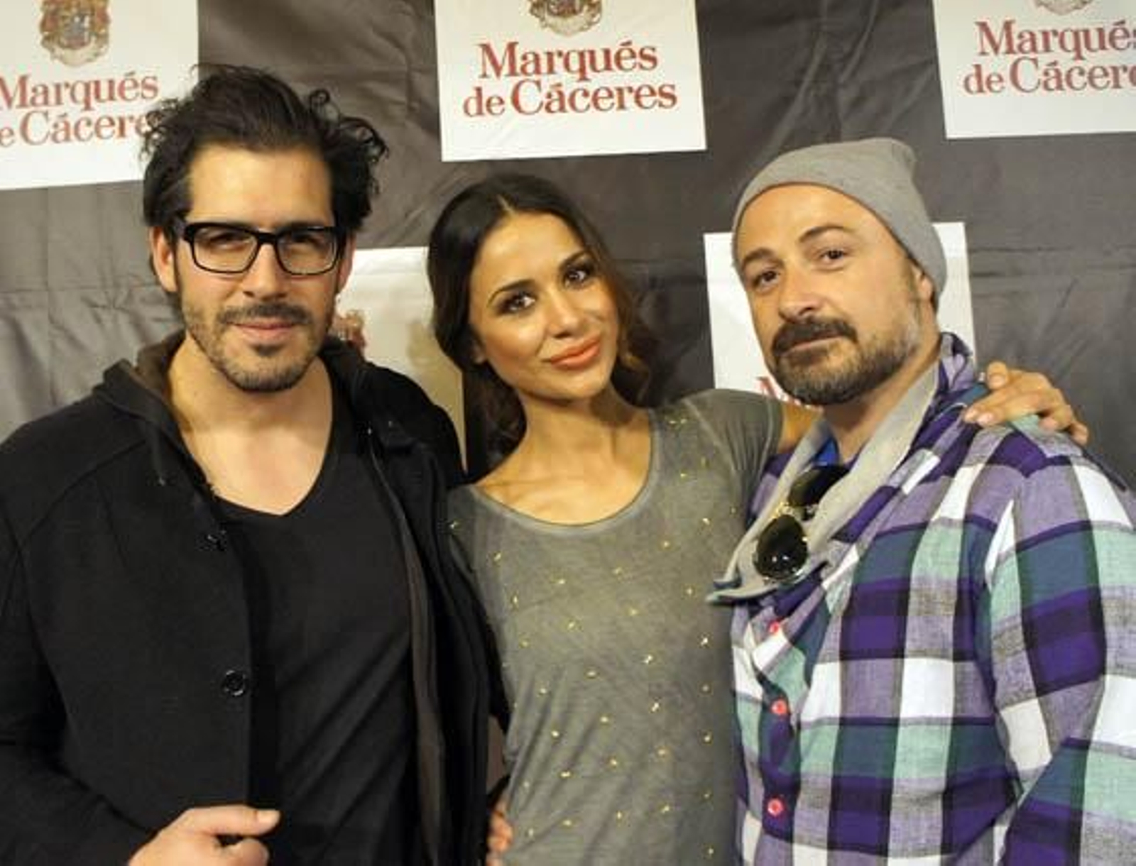 El fotógrafo Juan Delgado, la modelo Mónica Rosón y el artista creativo Auro Murciano.

Foto: Victoria Ramírez