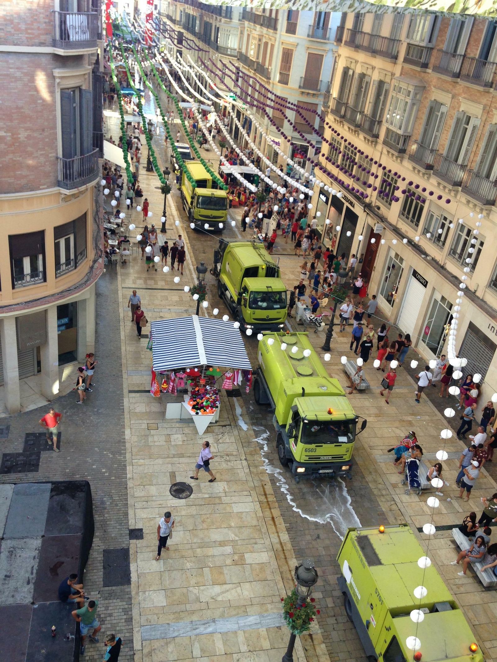 El refuerzo de limpieza para la Feria agota la bolsa de empleo de Limasa.