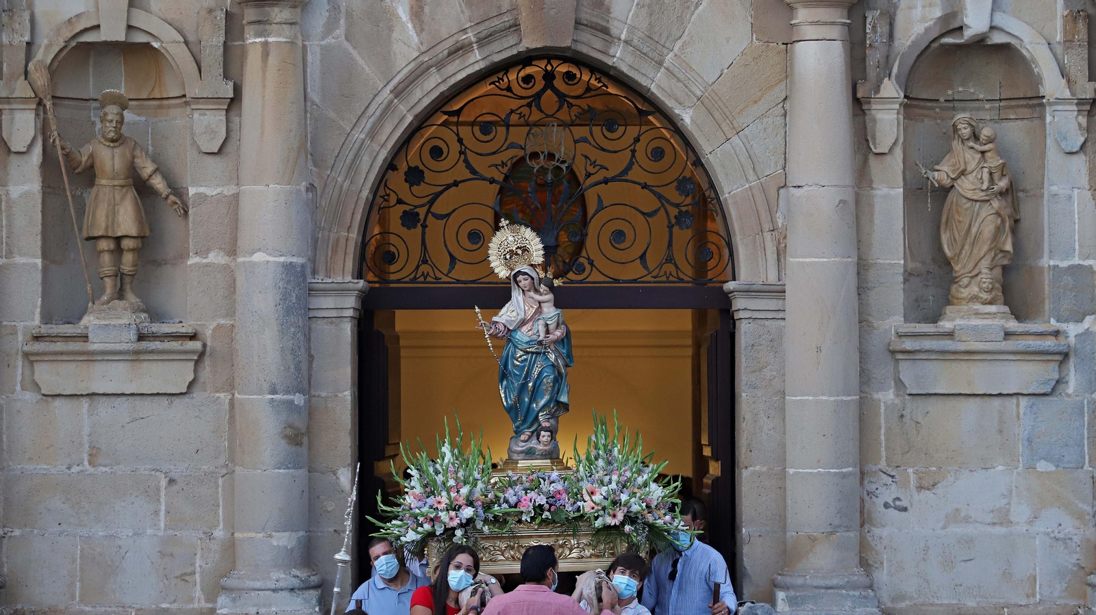 Fotos del Rosario de la Aurora de la Patrona de Los Barrios