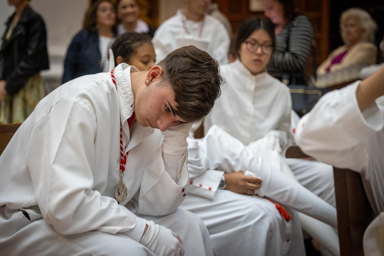 Las imágenes de la cofradía de la Sagrada Cena en la Semana Santa de Cádiz de 2024 Las imágenes de la cofradía de la Sagrada cena en la Semana Santa de Cádiz de 2024