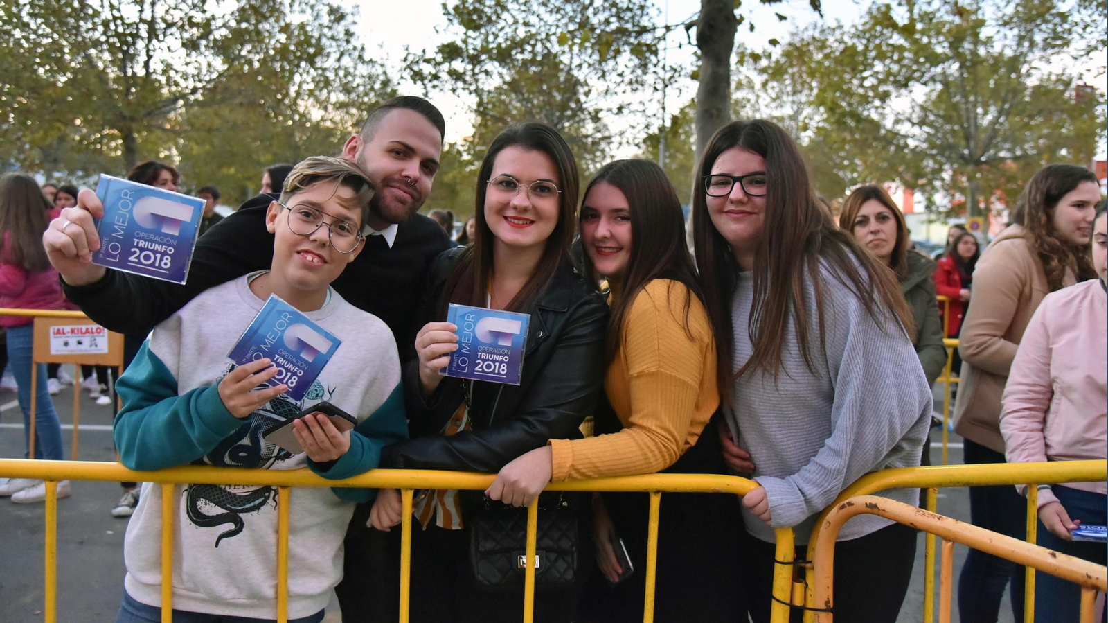 Operación Triunfo en los Barrios en imagenes