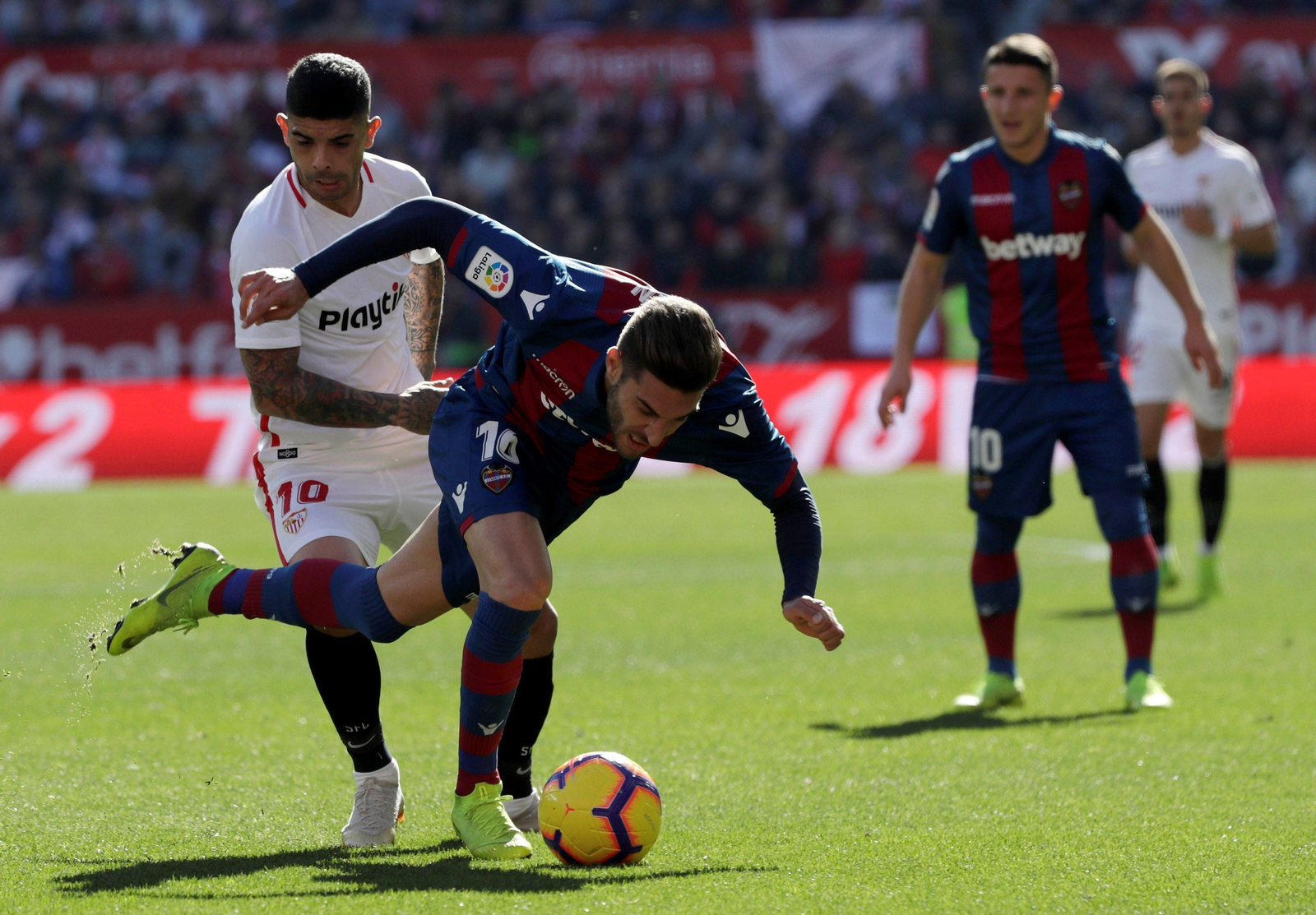 Sevilla-Levante en imágenes