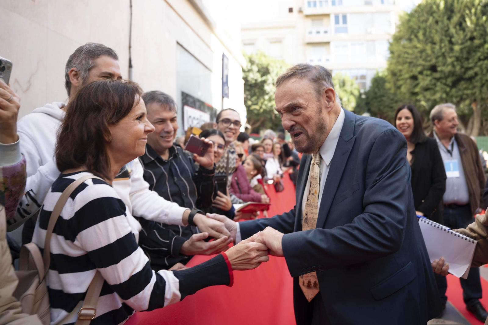 La estrella a JOHN RHYS-DAVIES luce en el paseo de la fama de Almería