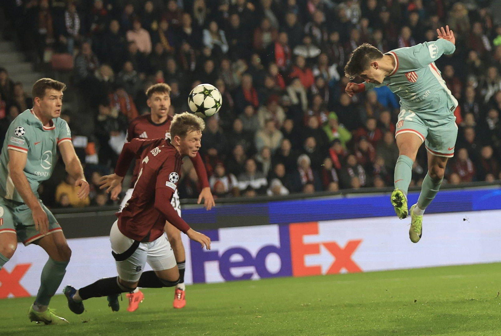 Las fotos de la goleada del Atlético de Madrid al Sparta de Praga