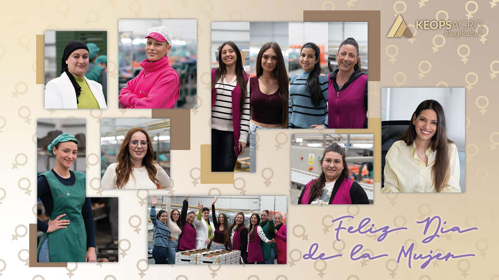 Trabajadoras de Keops Agro.