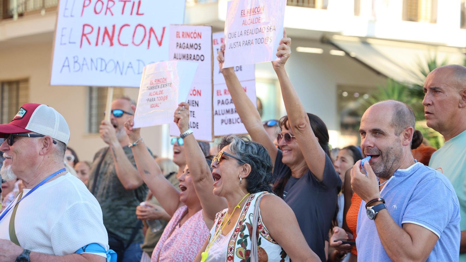 Vecinos de El Rincón. Vecinos de El Rincón.