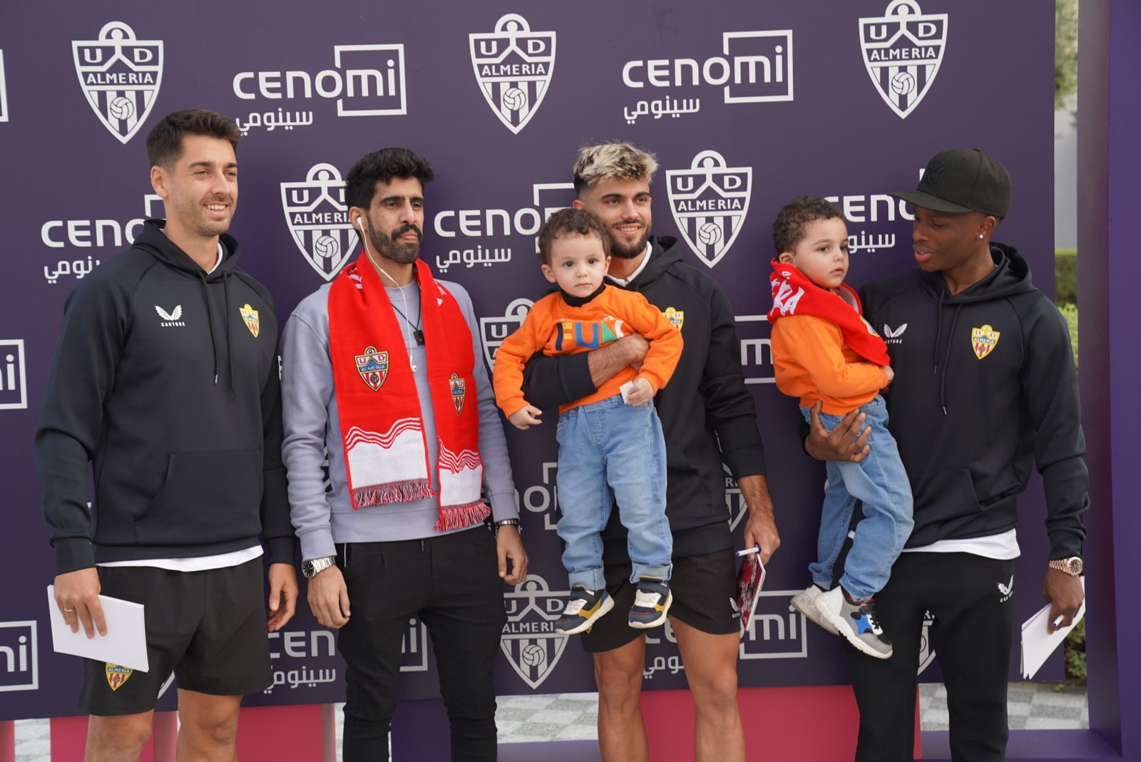 El primer día del Almería en Riad, en imágenes