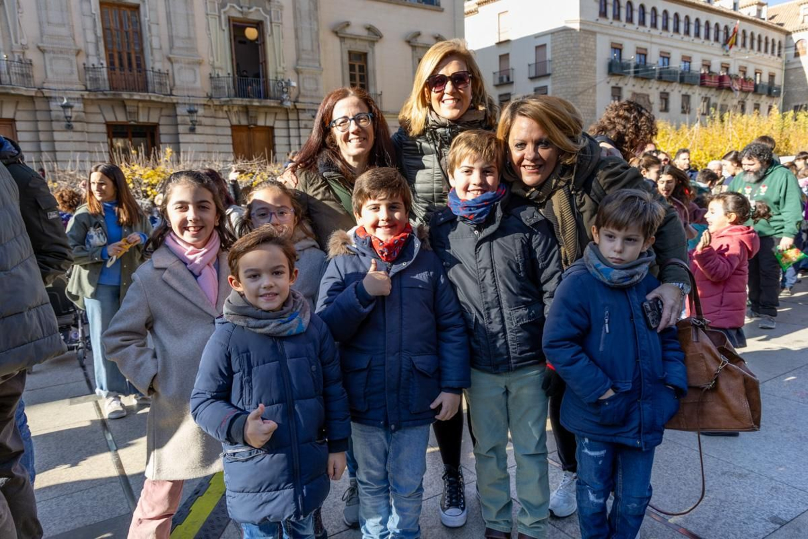 Fiesta infantil de Nochevieja en la Plaza de Santa María