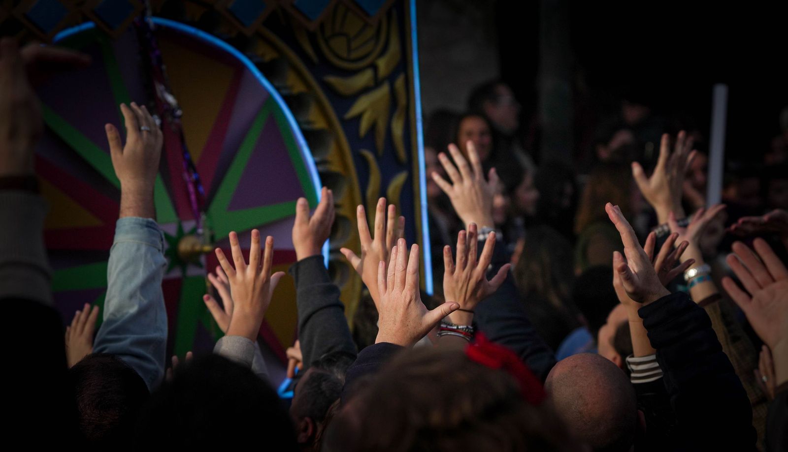 Imágenes de la cabalgata de Reyes Magos en Jerez