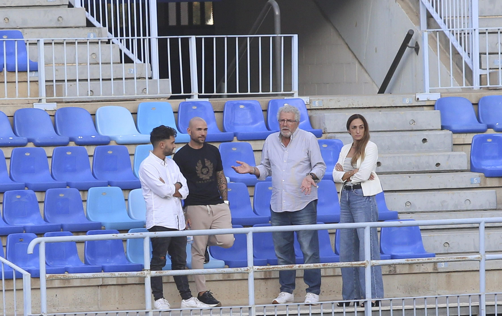 Galería de fotos: Lumor sigue como uno más en una sesión complicada para el Málaga CF Galería de fotos: Lumor sigue como uno más en una sesión complicada para el Málaga CF