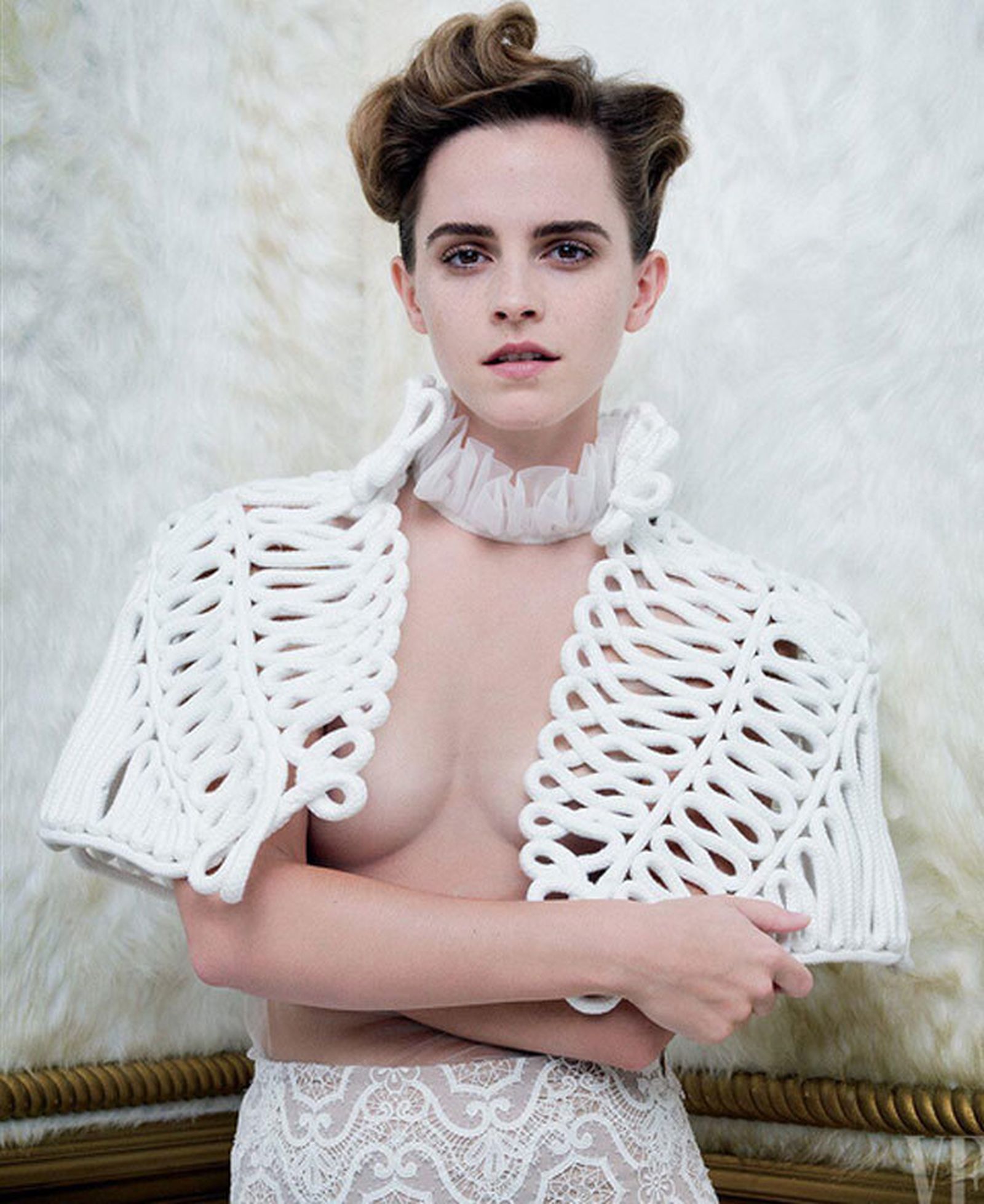 El posado de Emma Watson