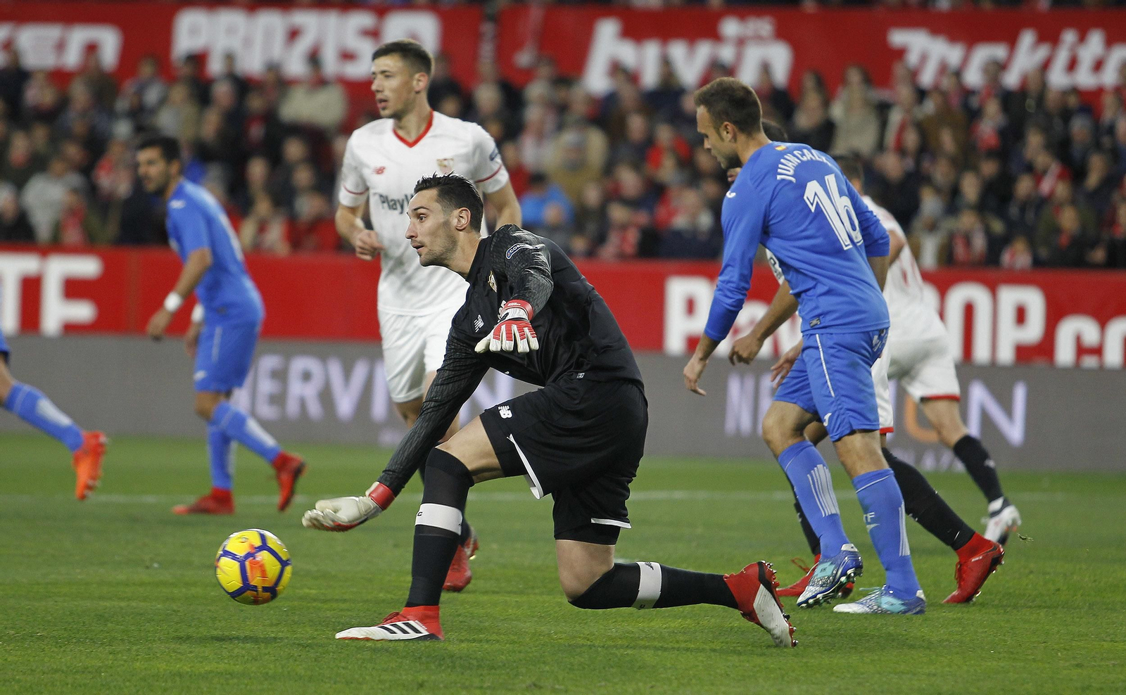 El Sevilla-Getafe en imágenes