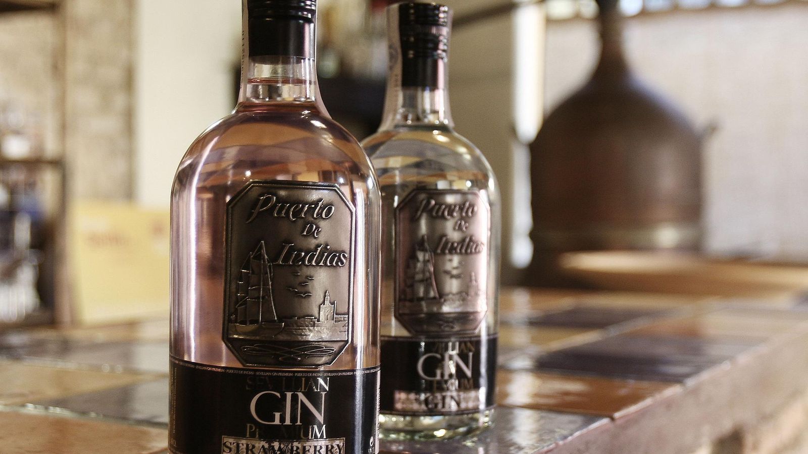 GInebra de fresas de Puerto de Indias