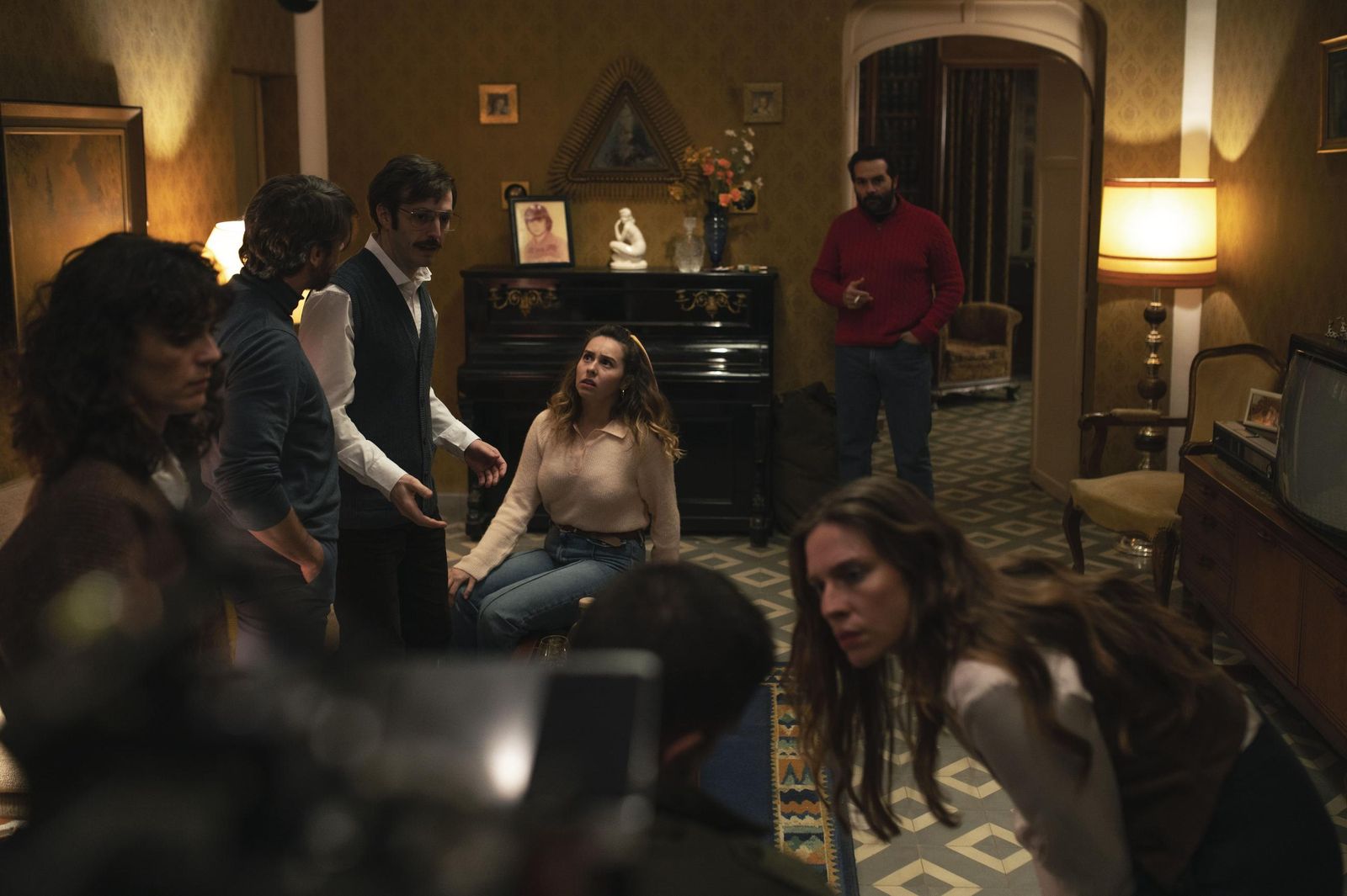 Un momento del rodaje, que se ha desarrollado en Priego de Córdoba y Sevilla.