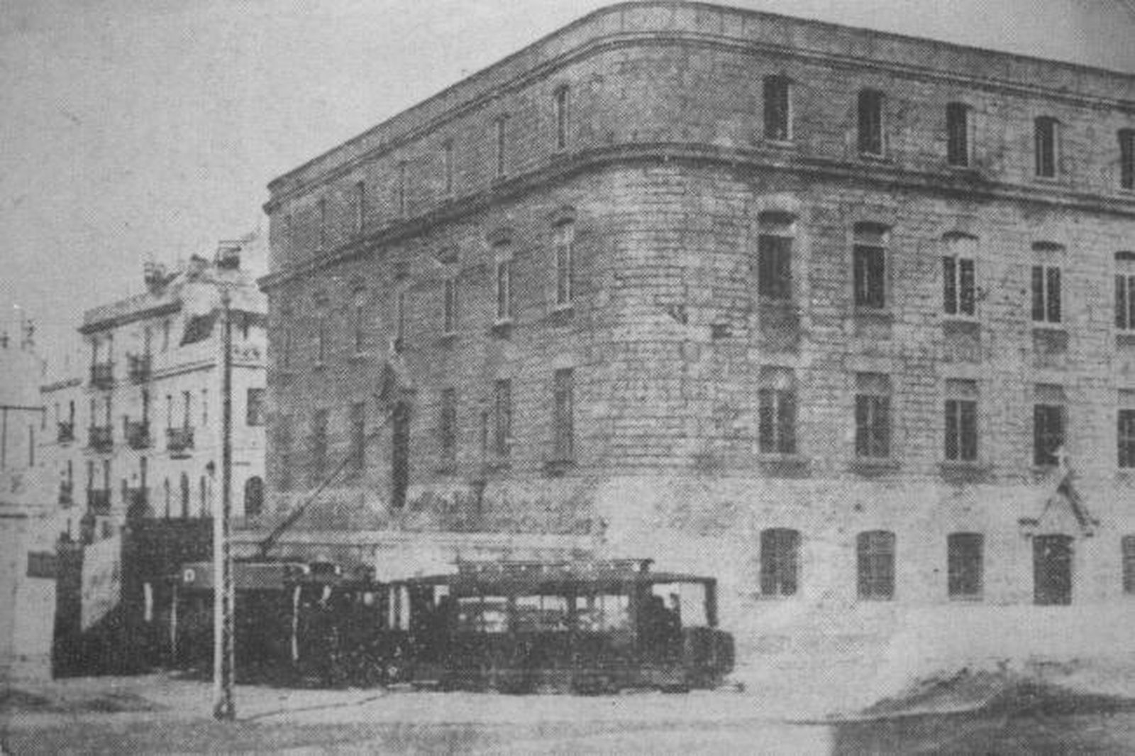 Cuando no había párking en el Campo del Sur... y sí vacas y toros