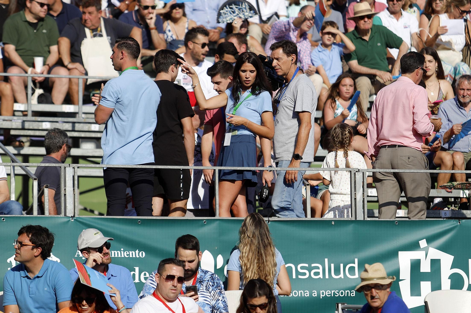 Copa del Rey de Tenis. Imágenes del gran ambiente en las semifinales