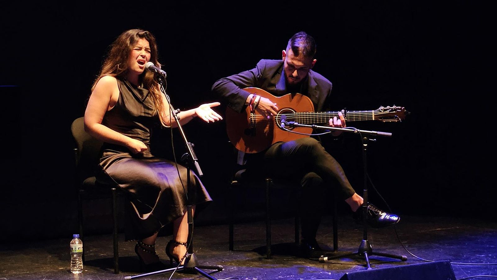 María Sorroche, nieta de José Sorroche, con Antonio de Quero.