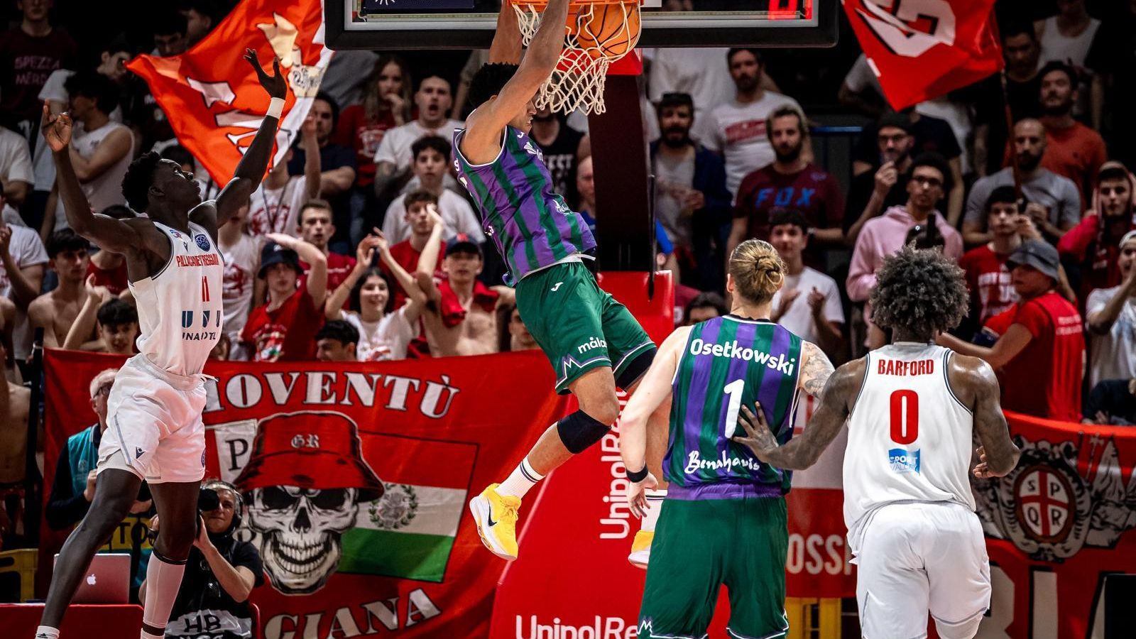 El Reggiana-Unicaja, en fotos