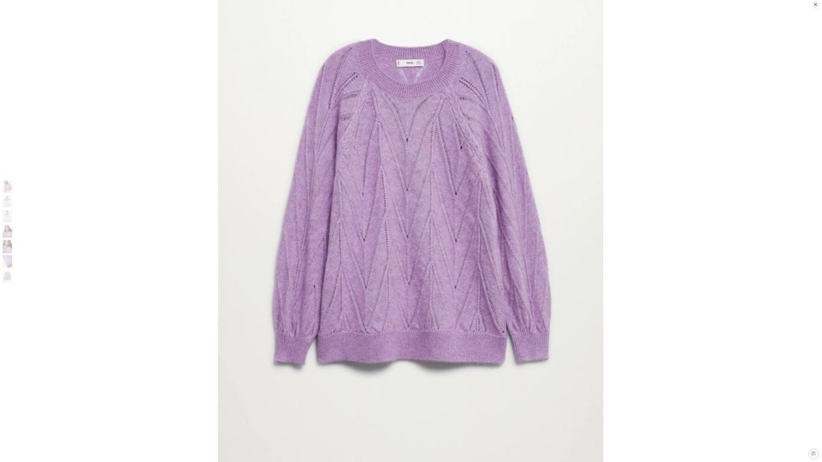 Jersey malva de Mango.