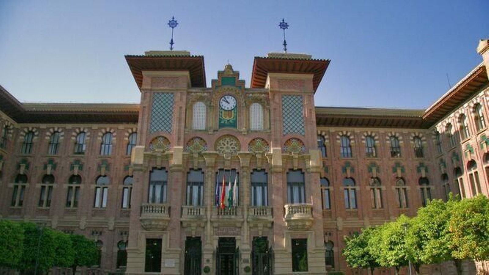 Fachada del Rectorado de la Universidad de Córdoba