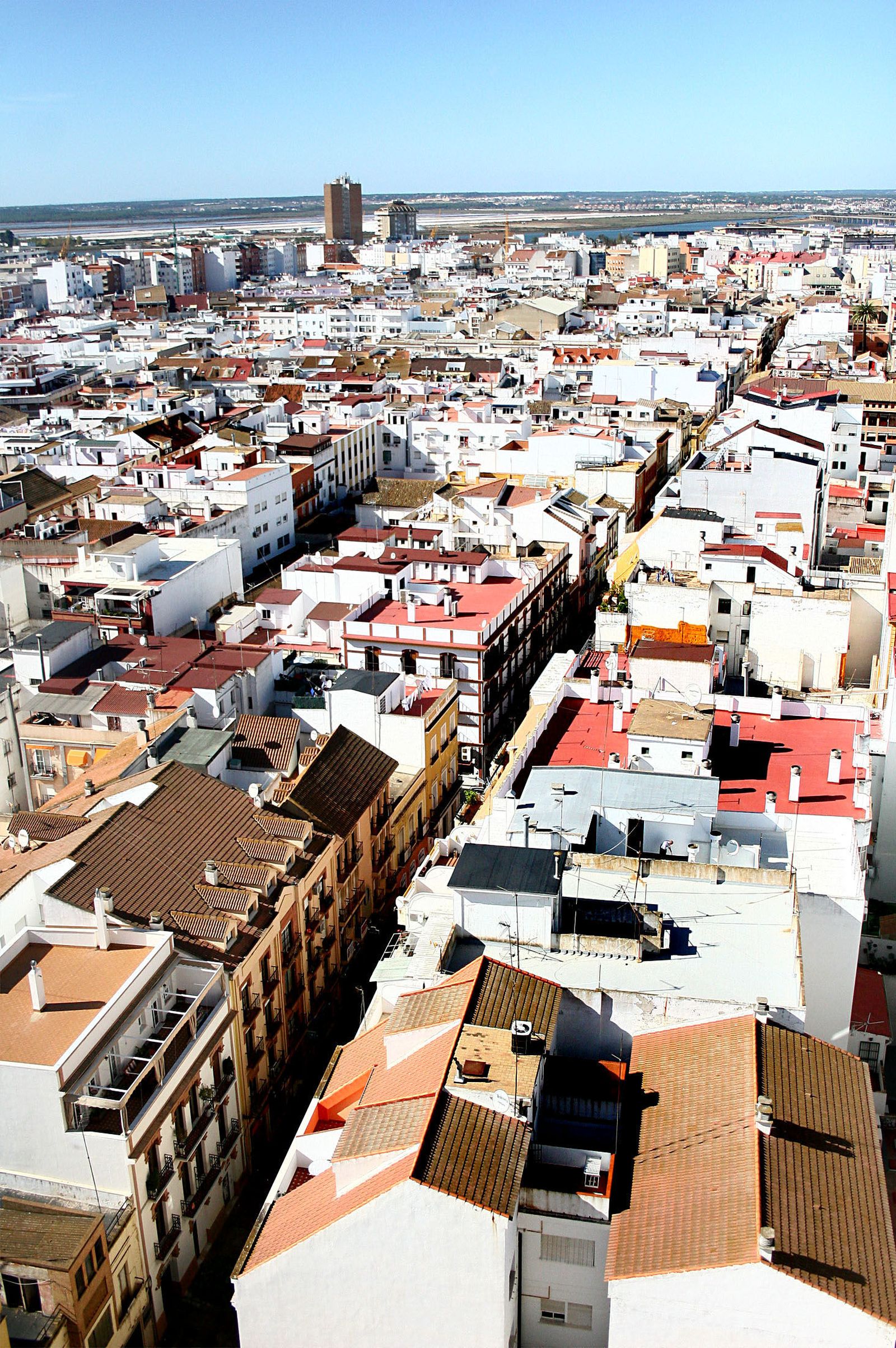 Vista aérea de la capital.