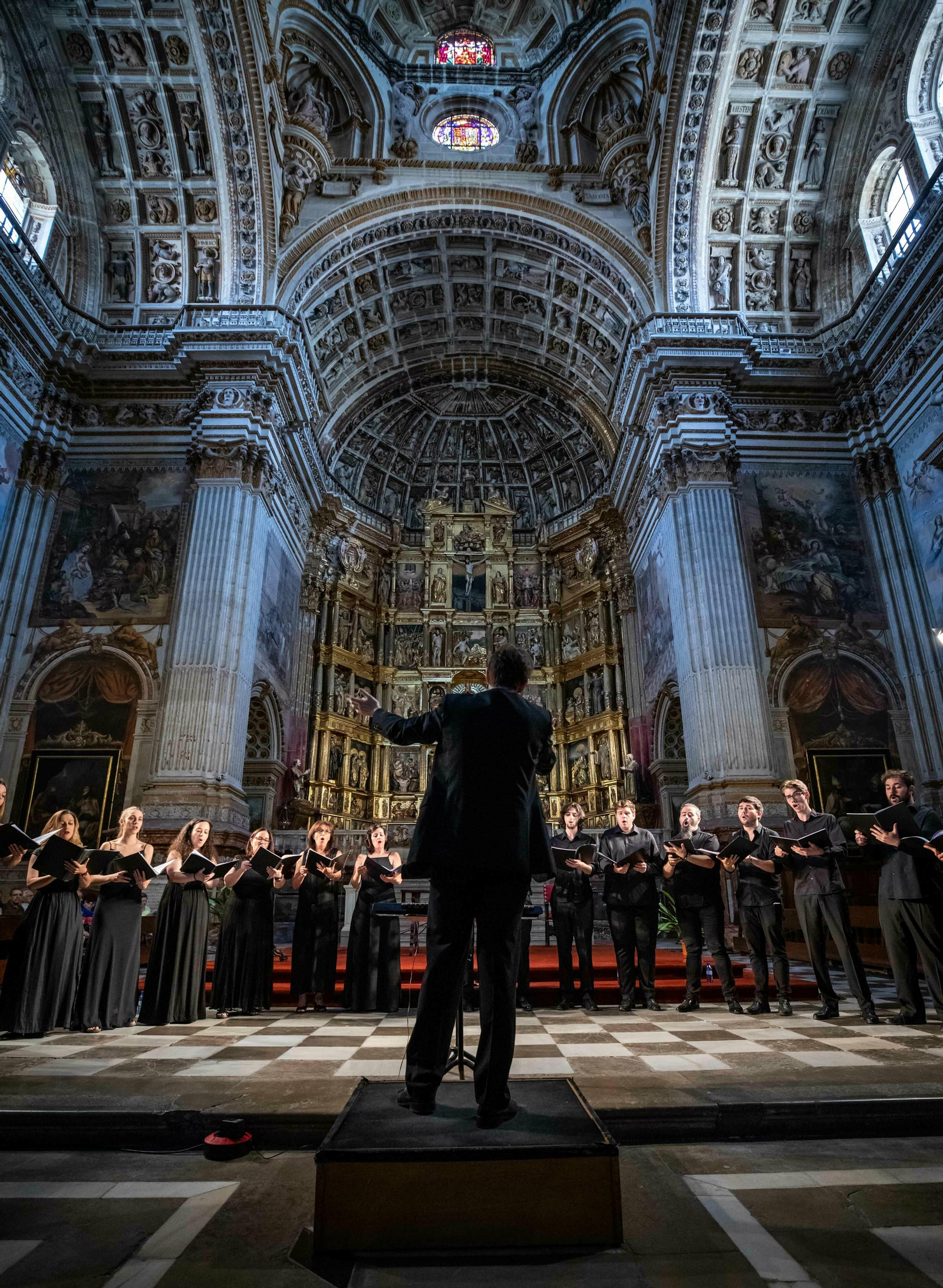 Imágenes del concierto final de las clases magistrales de dirección coral