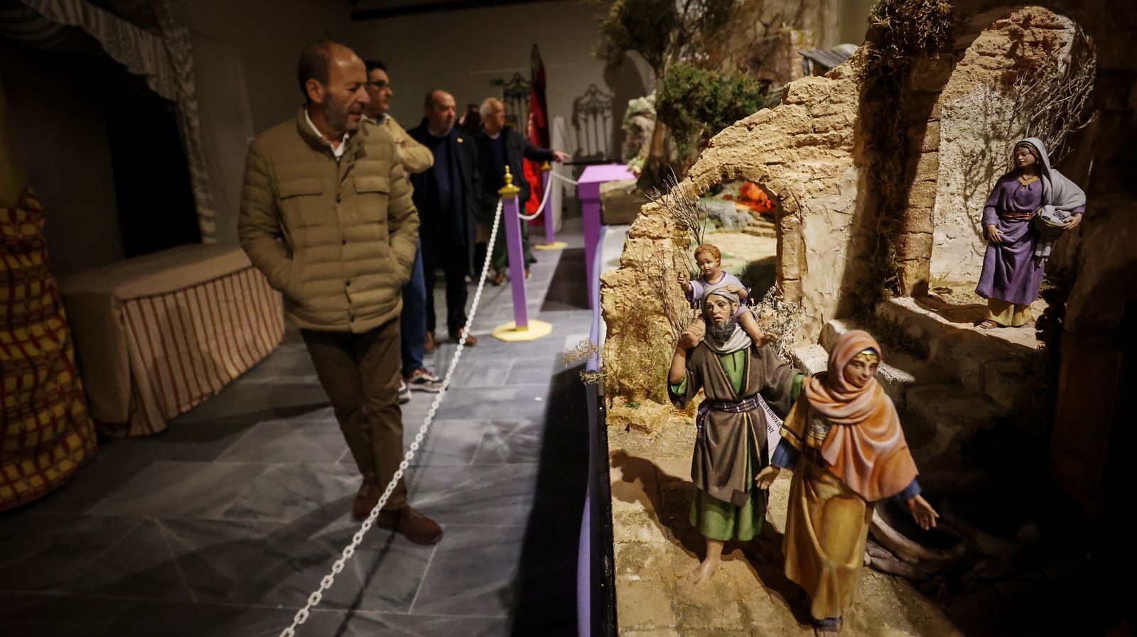 Así es la exposición de belenes en los claustros de Jerez