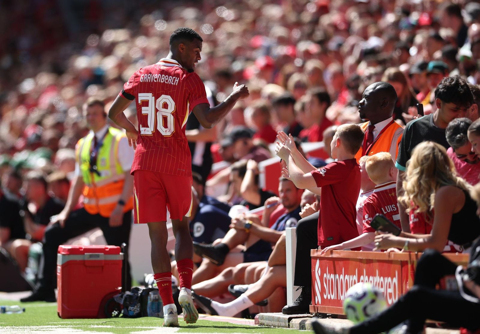 Las fotos del Liverpool - Sevilla
