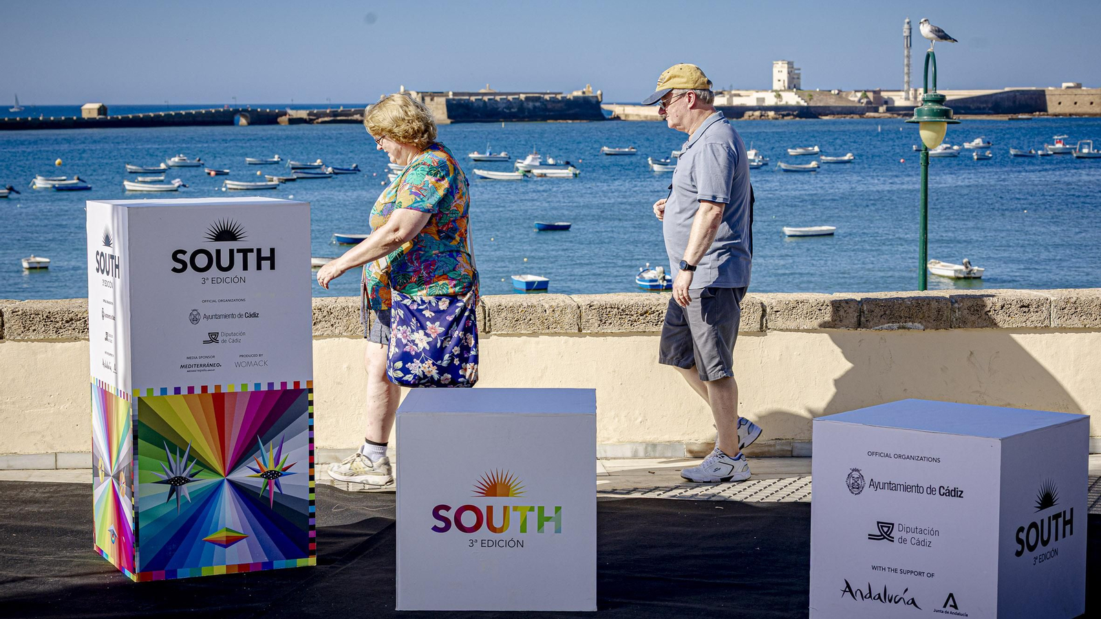 Las imágenes del photocall del martes 16 del South Series Festival en La Caleta de Cádiz