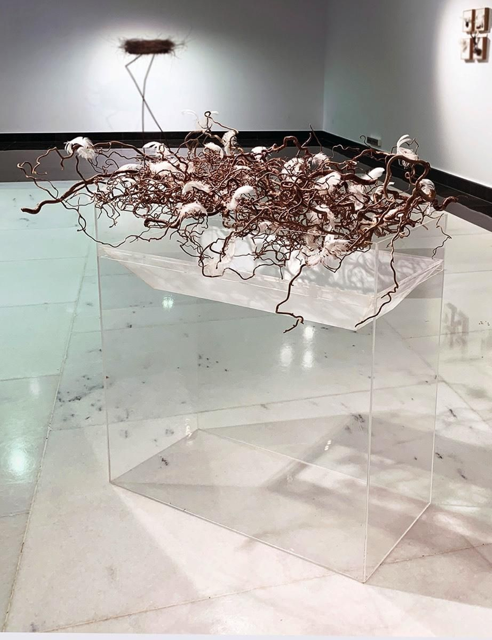 Una de las piezas que se pueden ver en la Galería Isolina Arbulú.