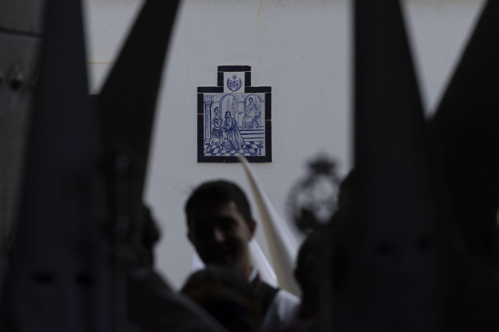 Las imágenes de la hermandad del Ecce Homo en la Semana Santa de San Fernando 2025