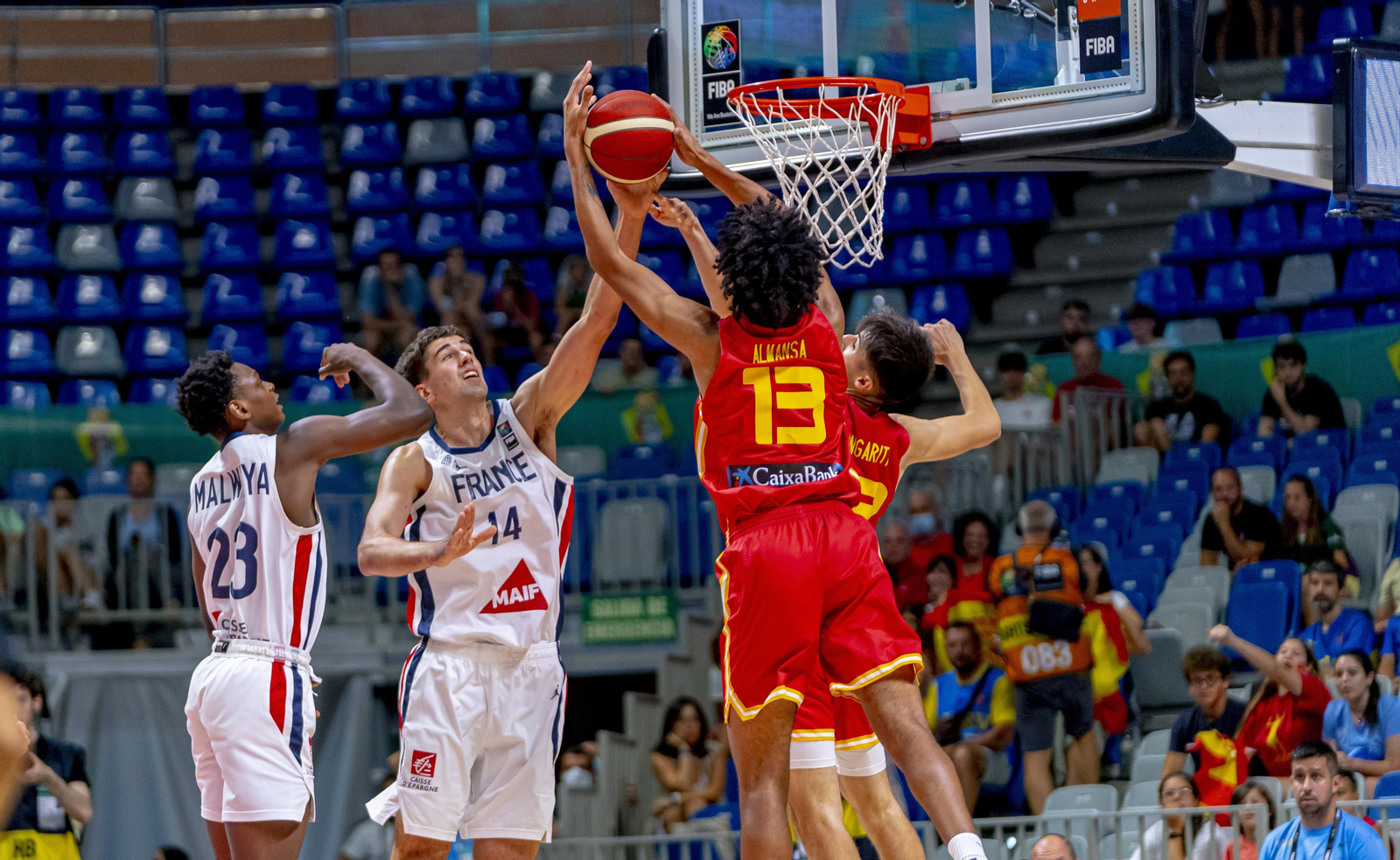 Las fotos del Francia-España, semifinal del Mundial sub 17 de Málaga