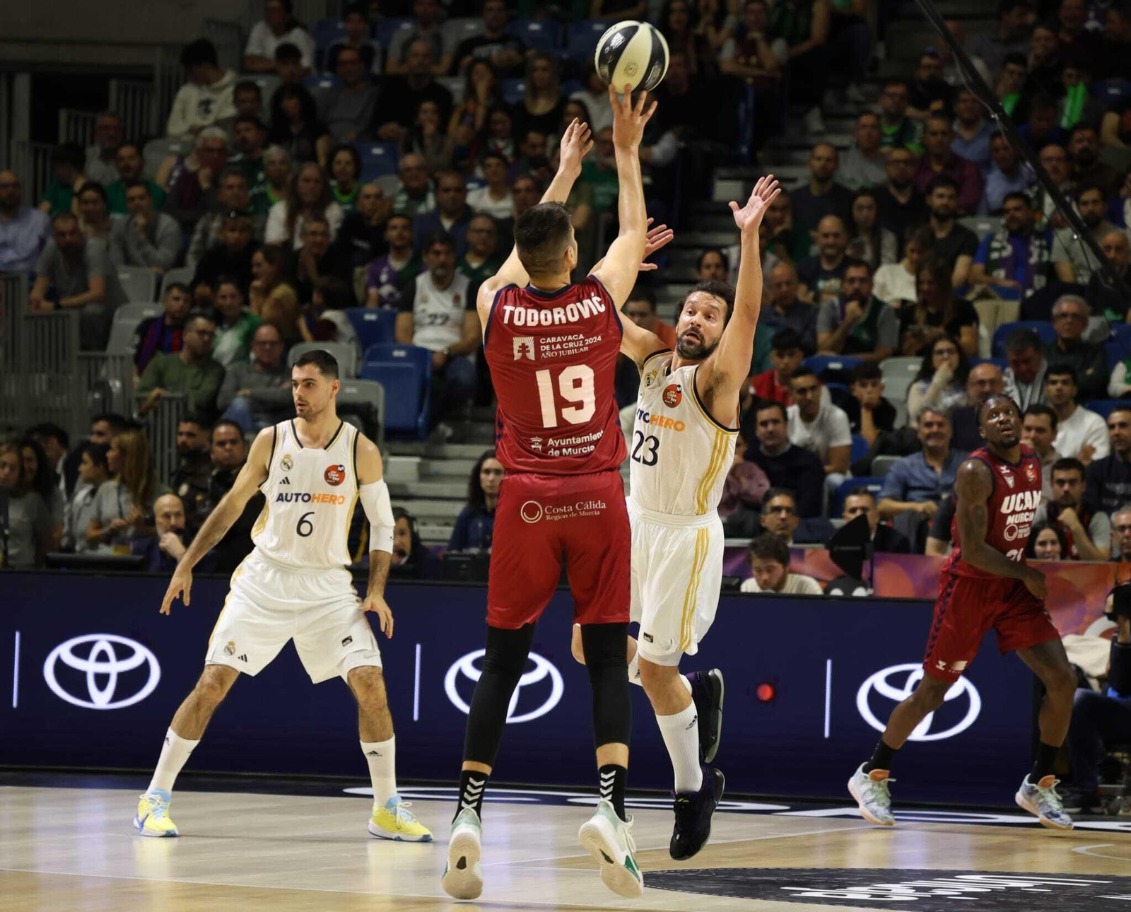 El Real Madrid-UCAM Murcia de Copa del Rey, en fotos