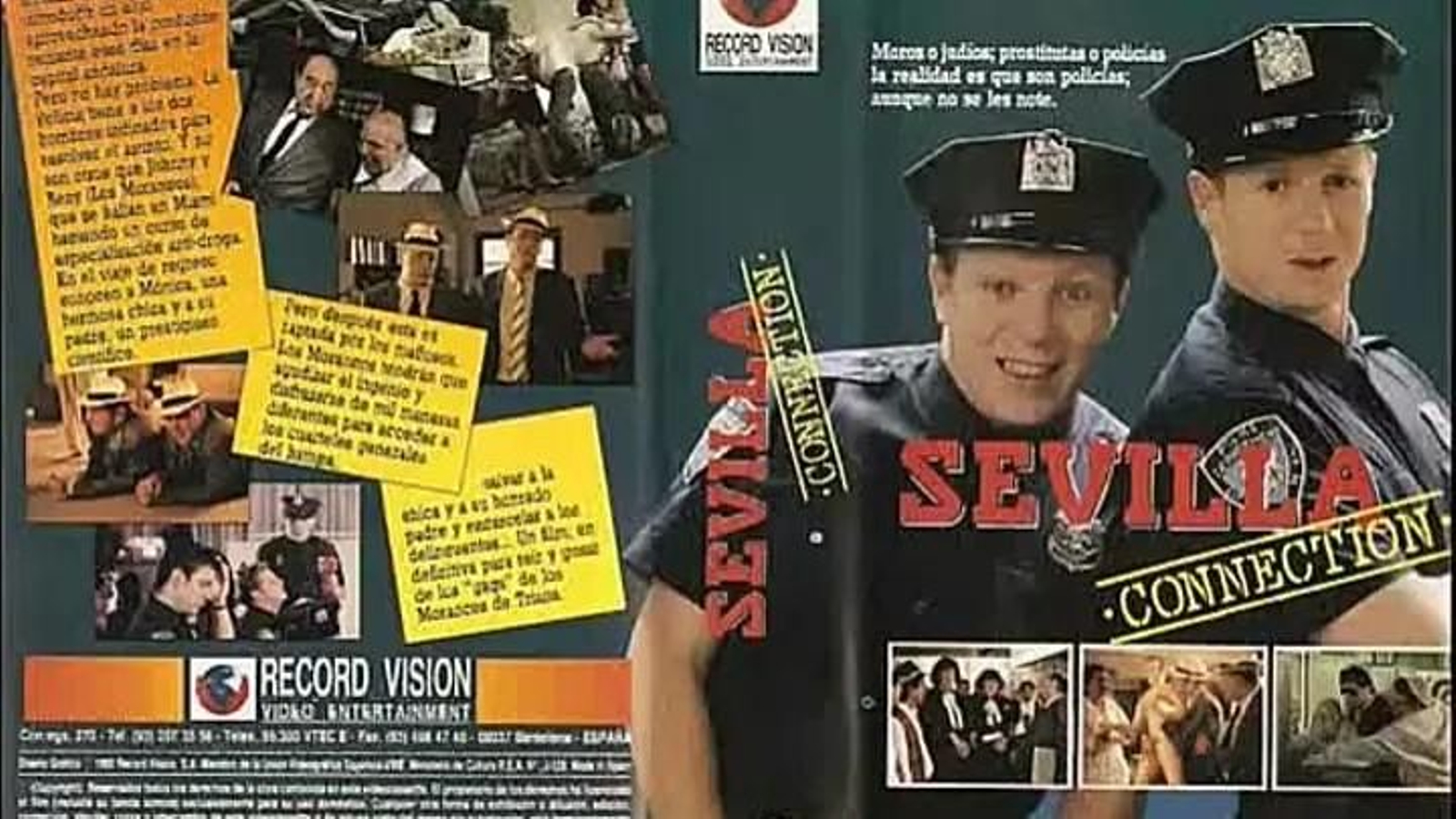 La carátula del VHS