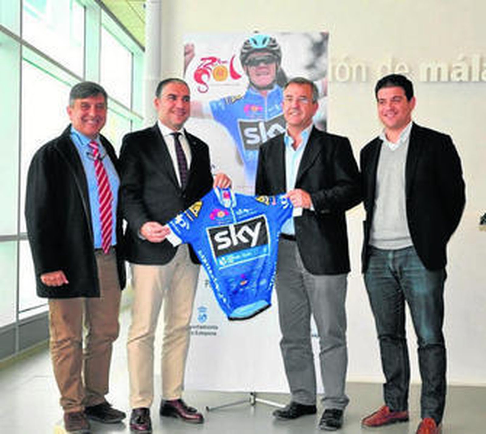 El acto de presentación, ayer, en Diputación.