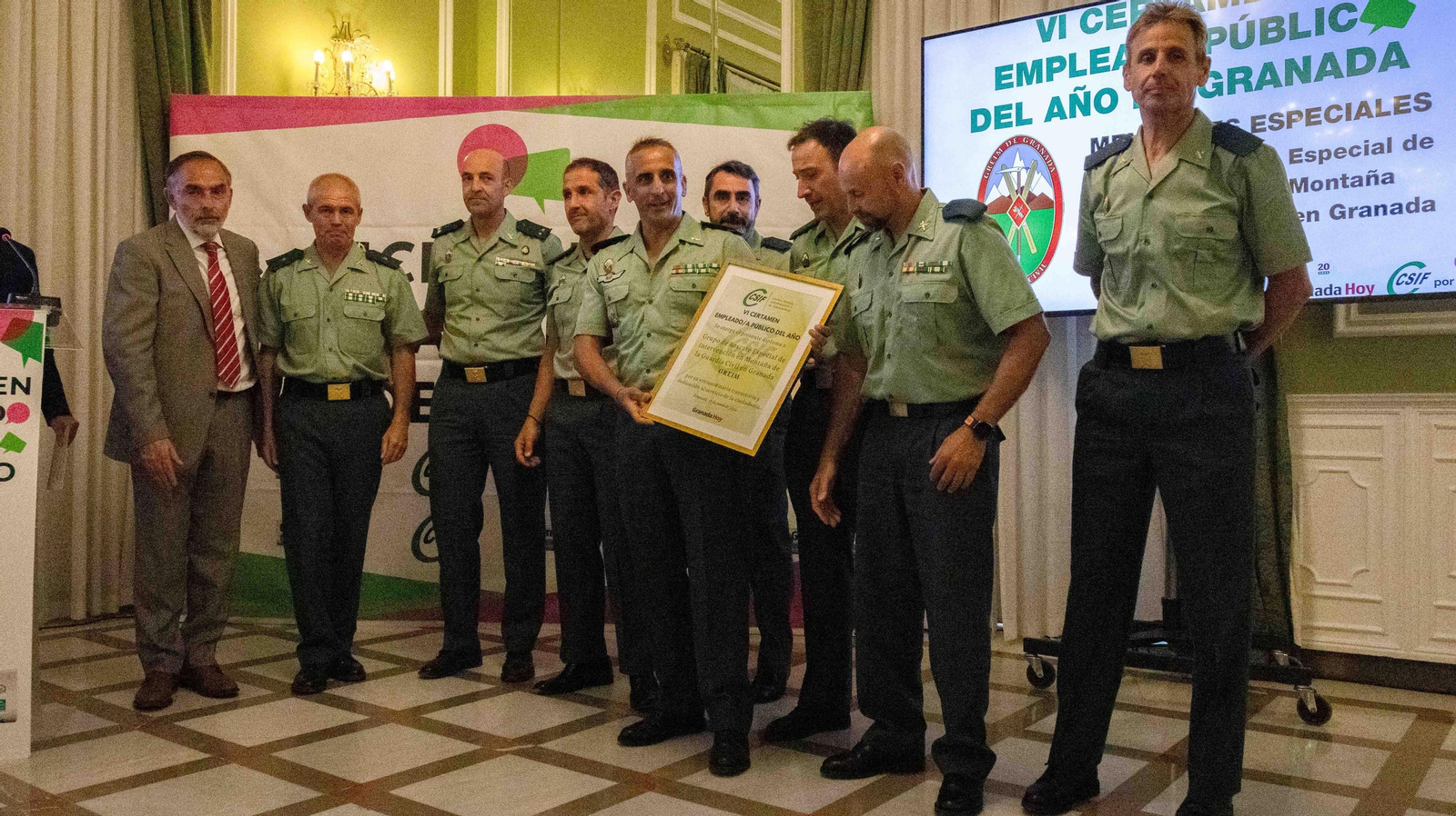 Las mejores imágenes del VI Certamen del Empleado Público del Año