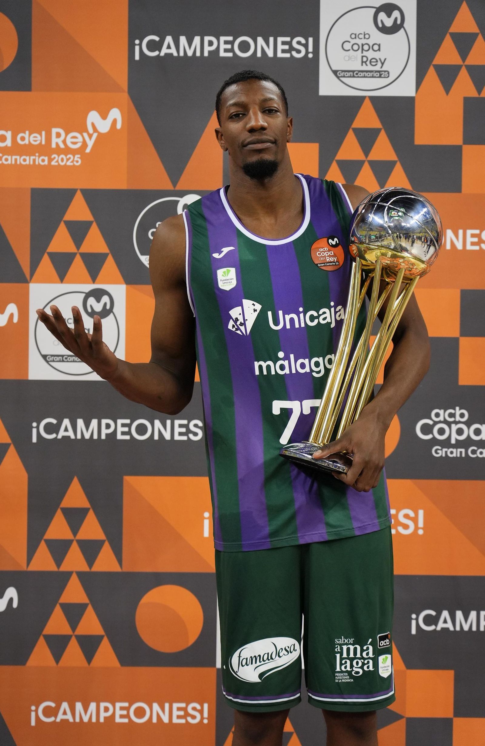 La sesión de fotos oficial del Unicaja campeón