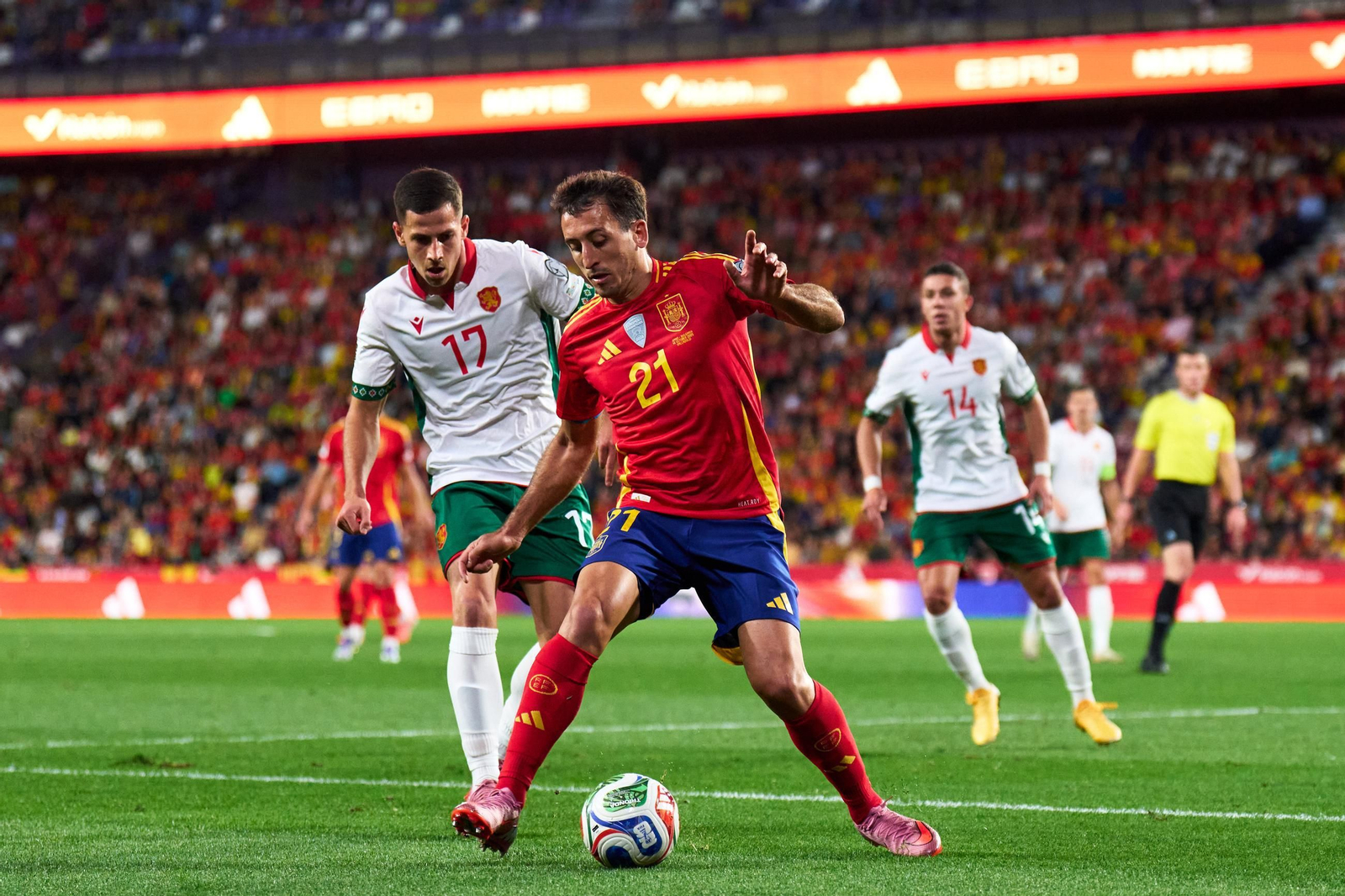 Las mejores fotos del España-Bulgaria