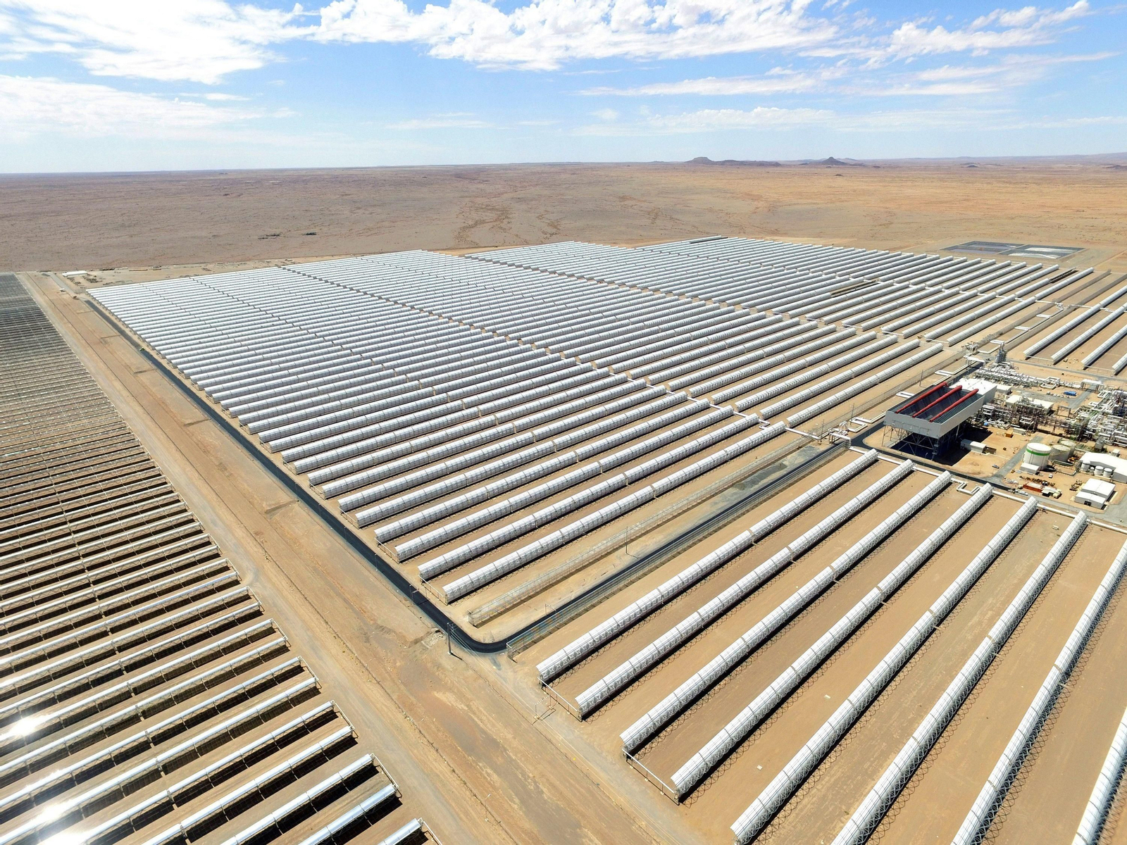 Planta solar de Abengoa en Sudáfrica.