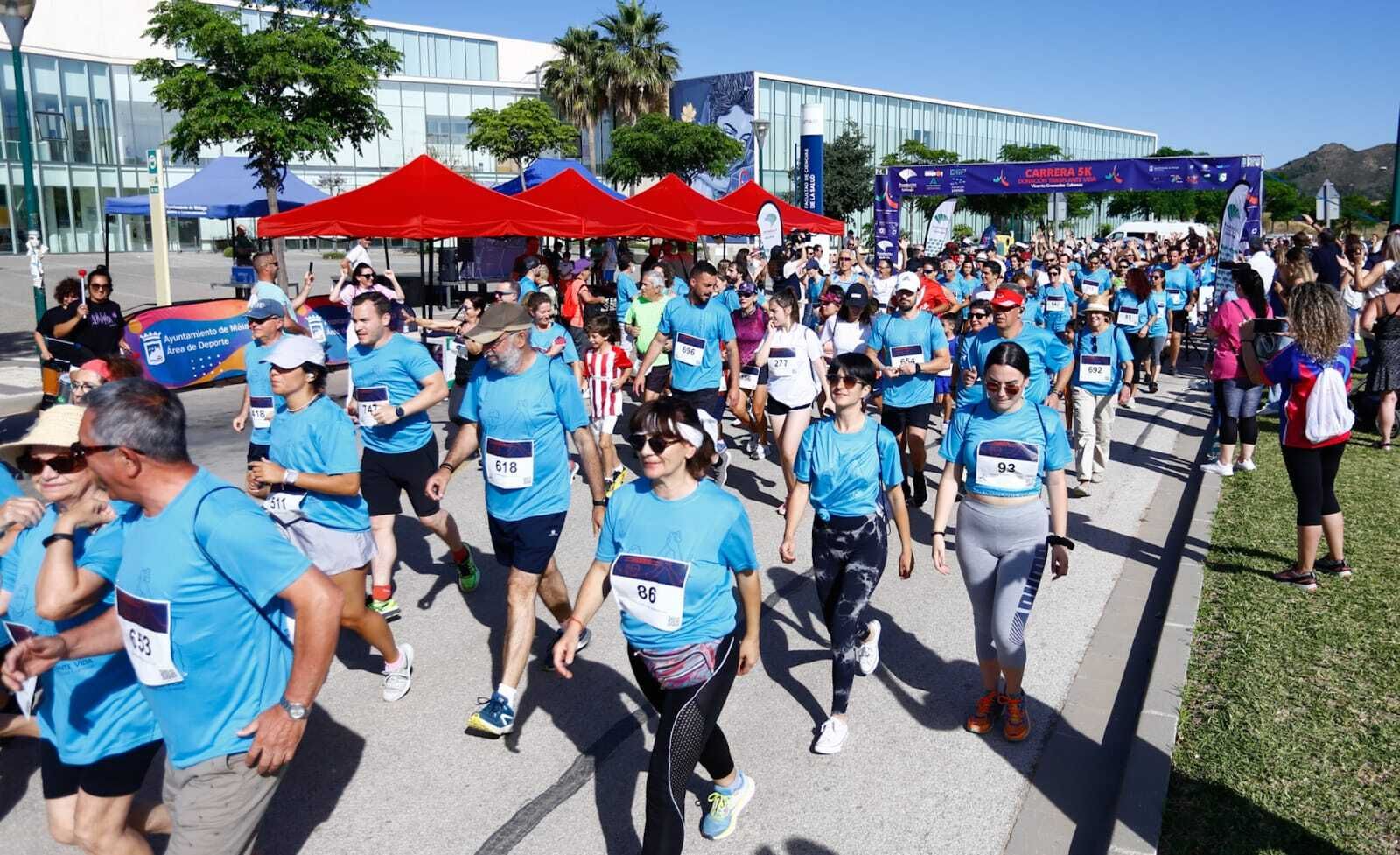 Las mejores fotografías de la carrera por la Donación, el Trasplante y la Vida ‘Memorial Vicente Granados’