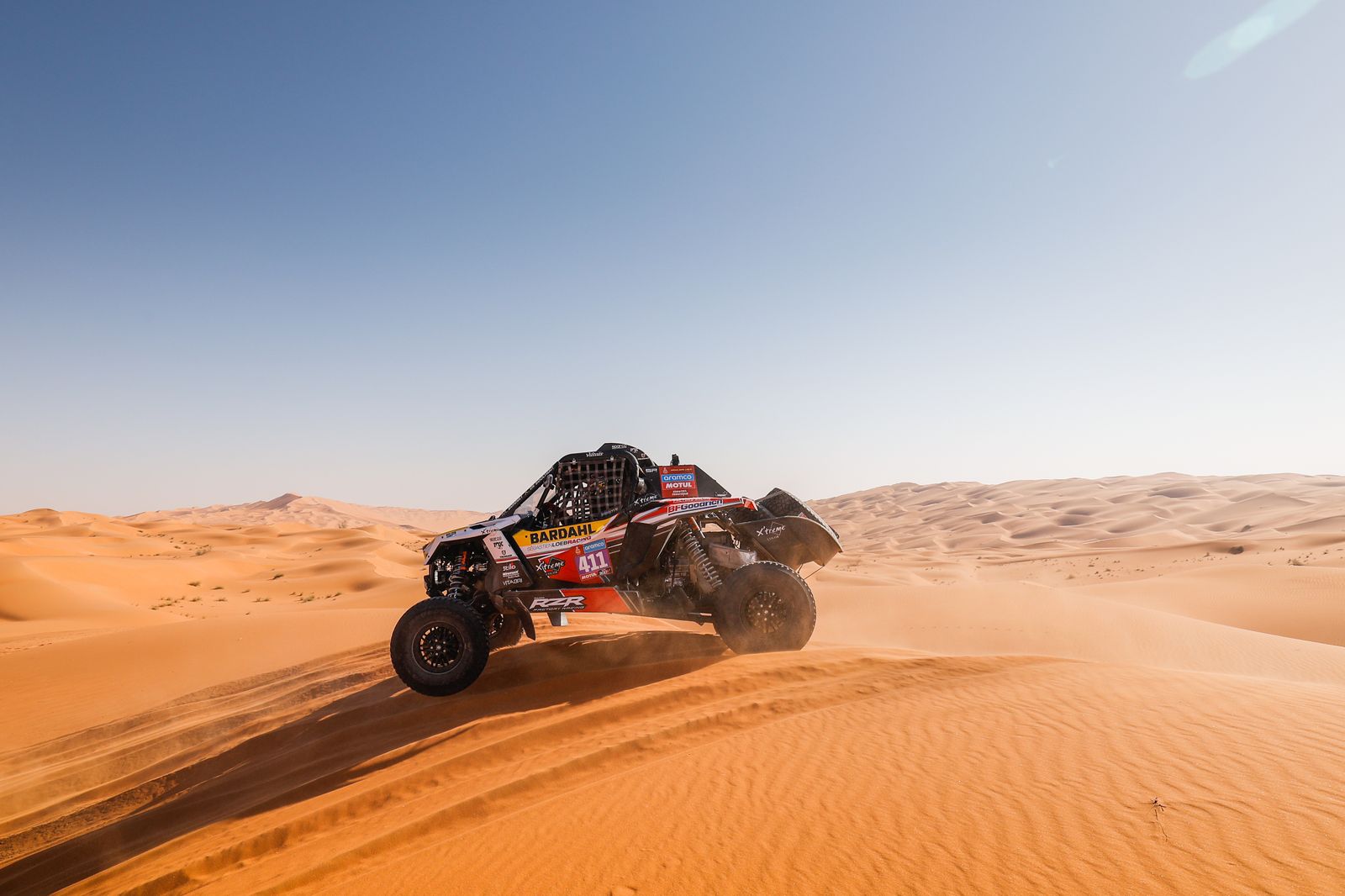 Las espectaculares imágenes del Dakar por las dunas