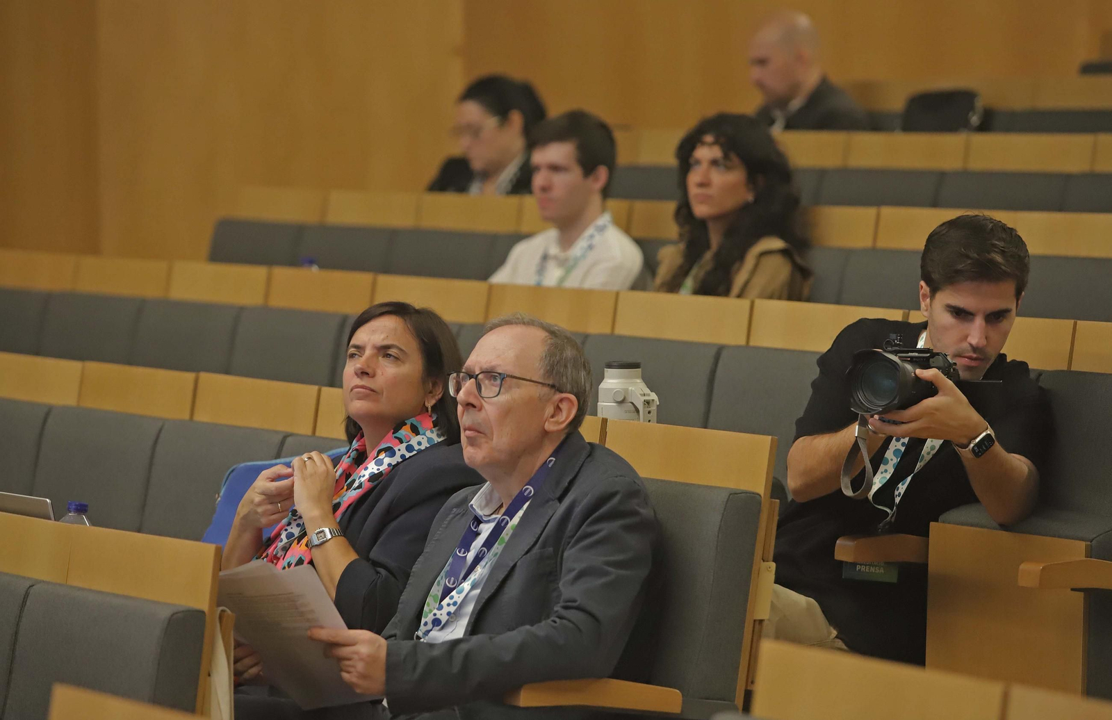 Fotos de la segunda jornada del congreso Rh2edin de energías limpias en la ETSI de Algeciras