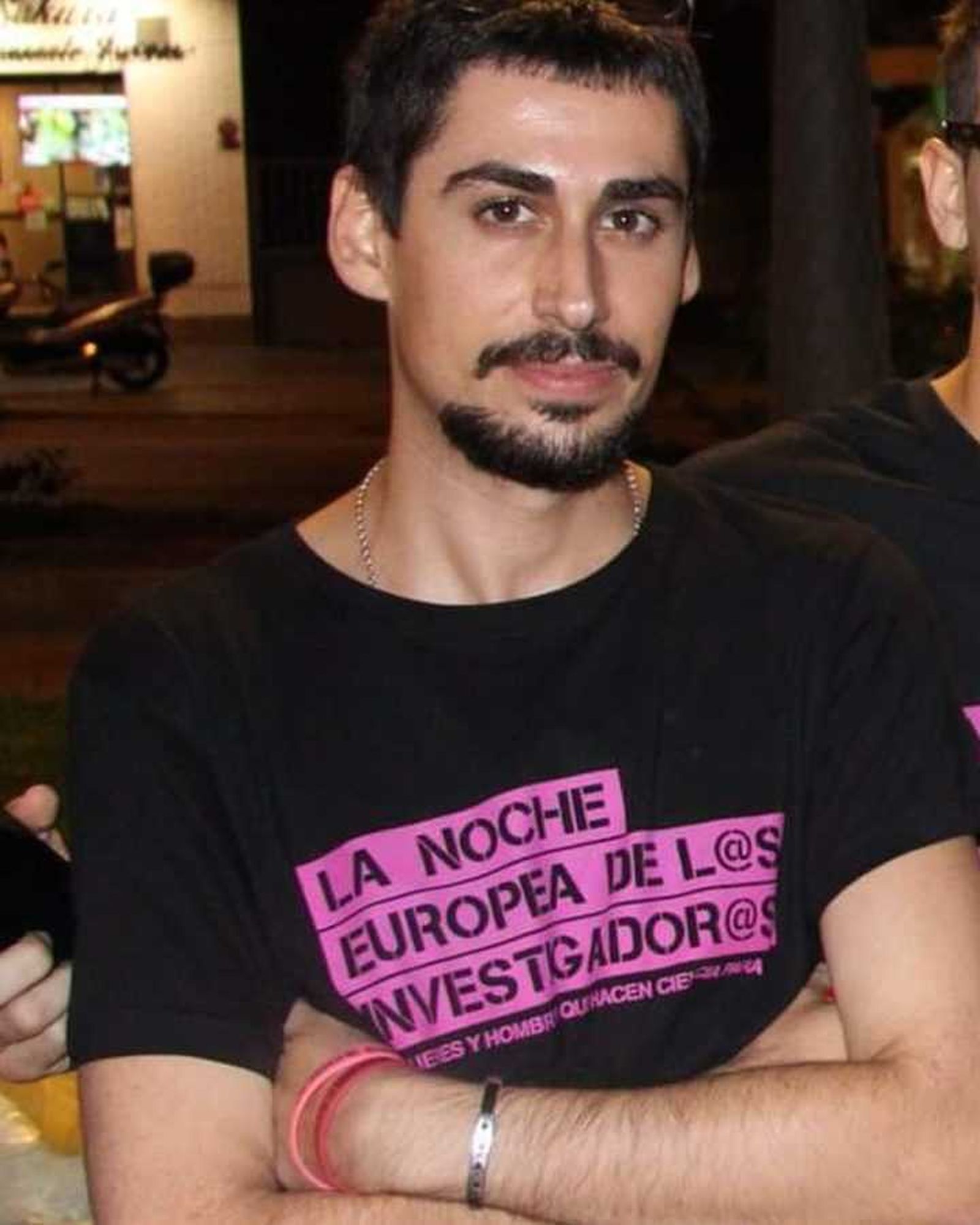 El investigador almeriense Borja Rodríguez Lozano participó en la última edición de la Noche Europea de los Investigadores.