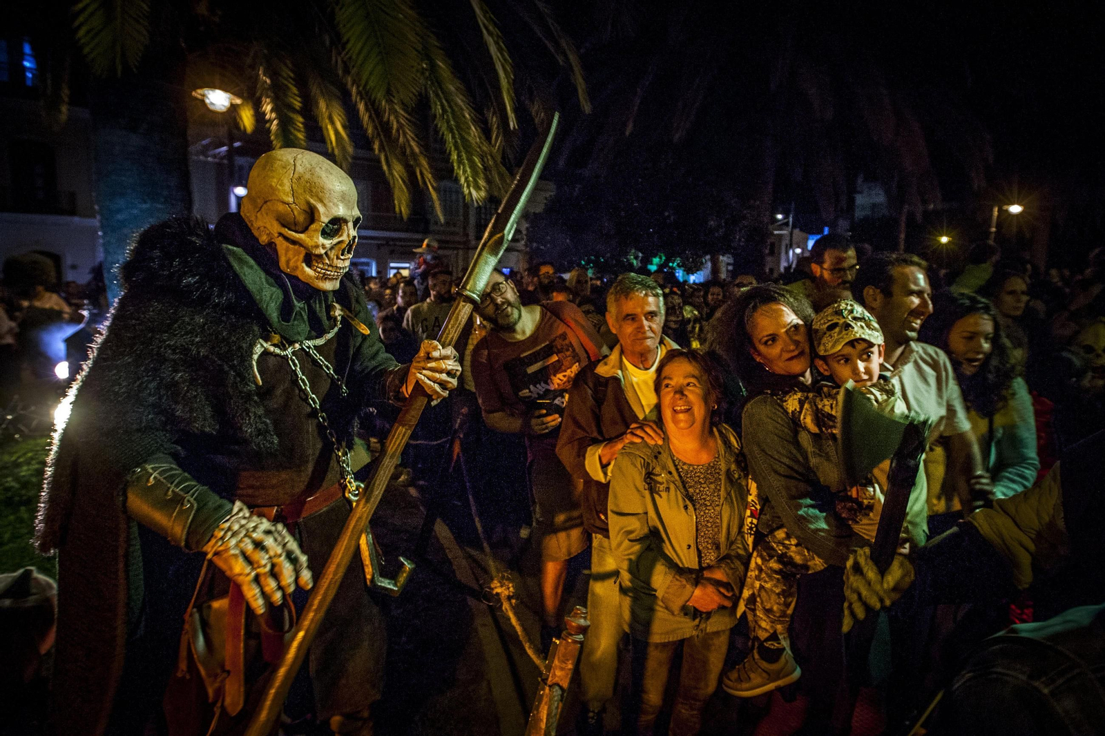 Así ha evolucionado Halloween en San Fernando durante 10 años