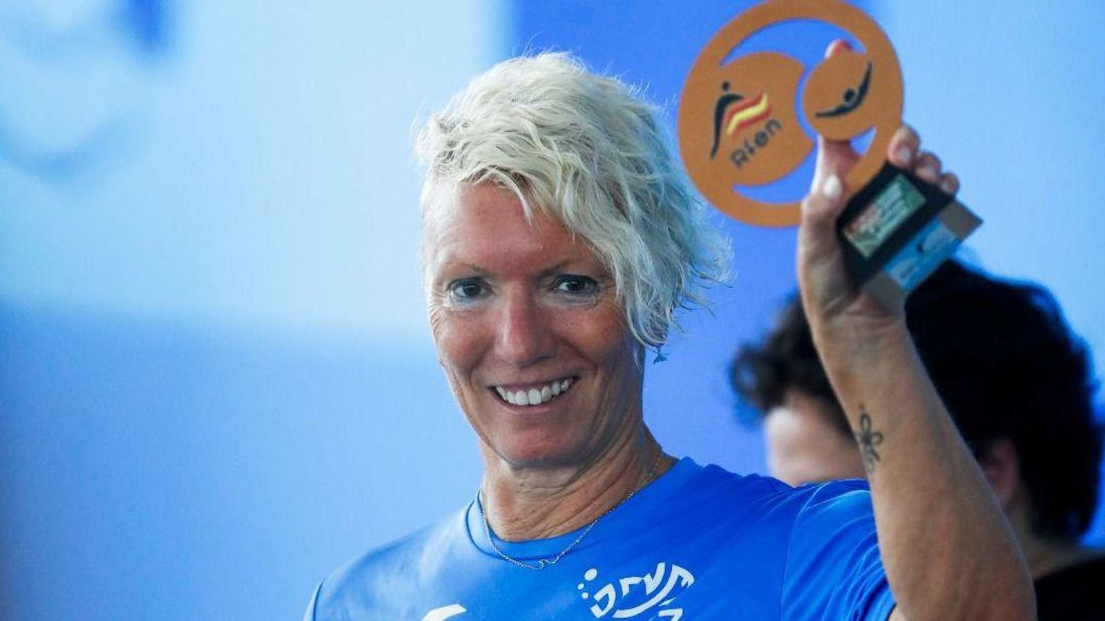 Ute  Hasse, mejor nadadora de la temporada.