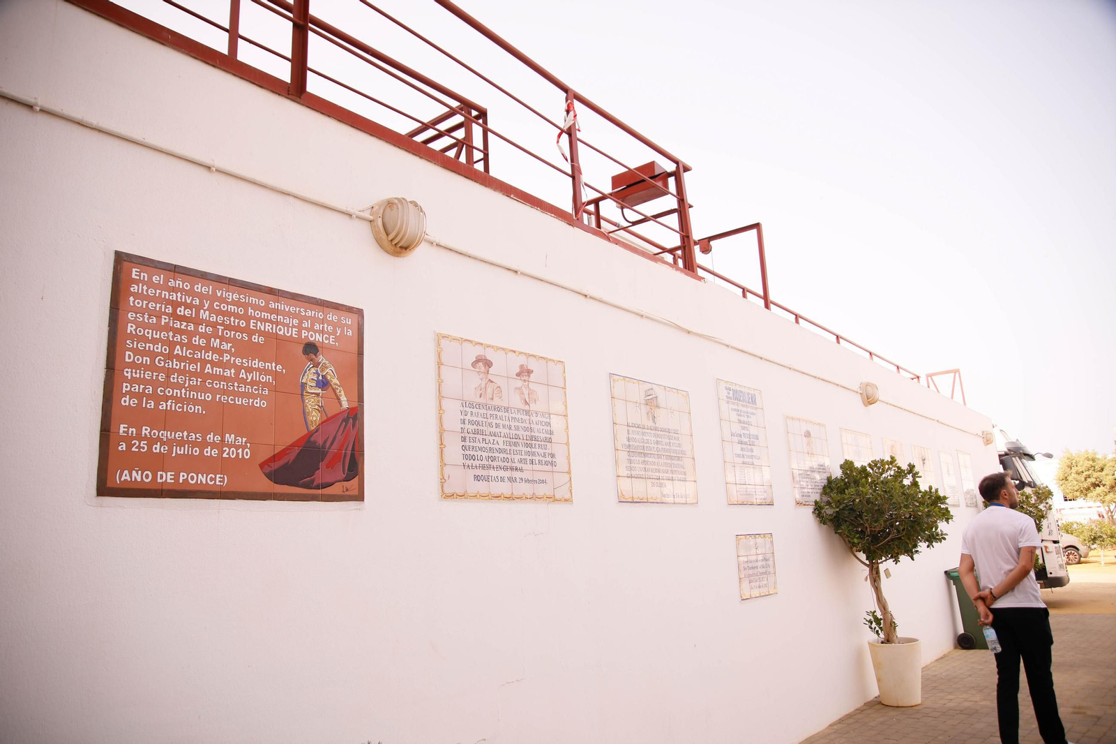 Imágenes de la corrida de toros en Roquetas de Mar