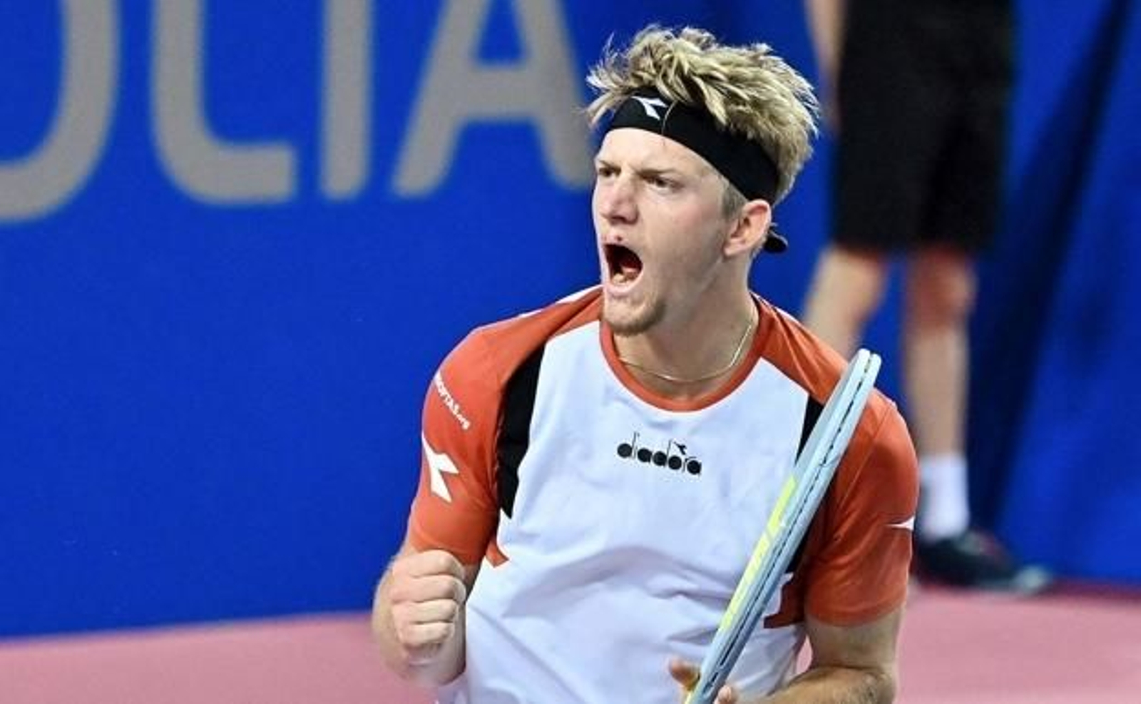 Davidovich, en el torneo de Rotterdam.