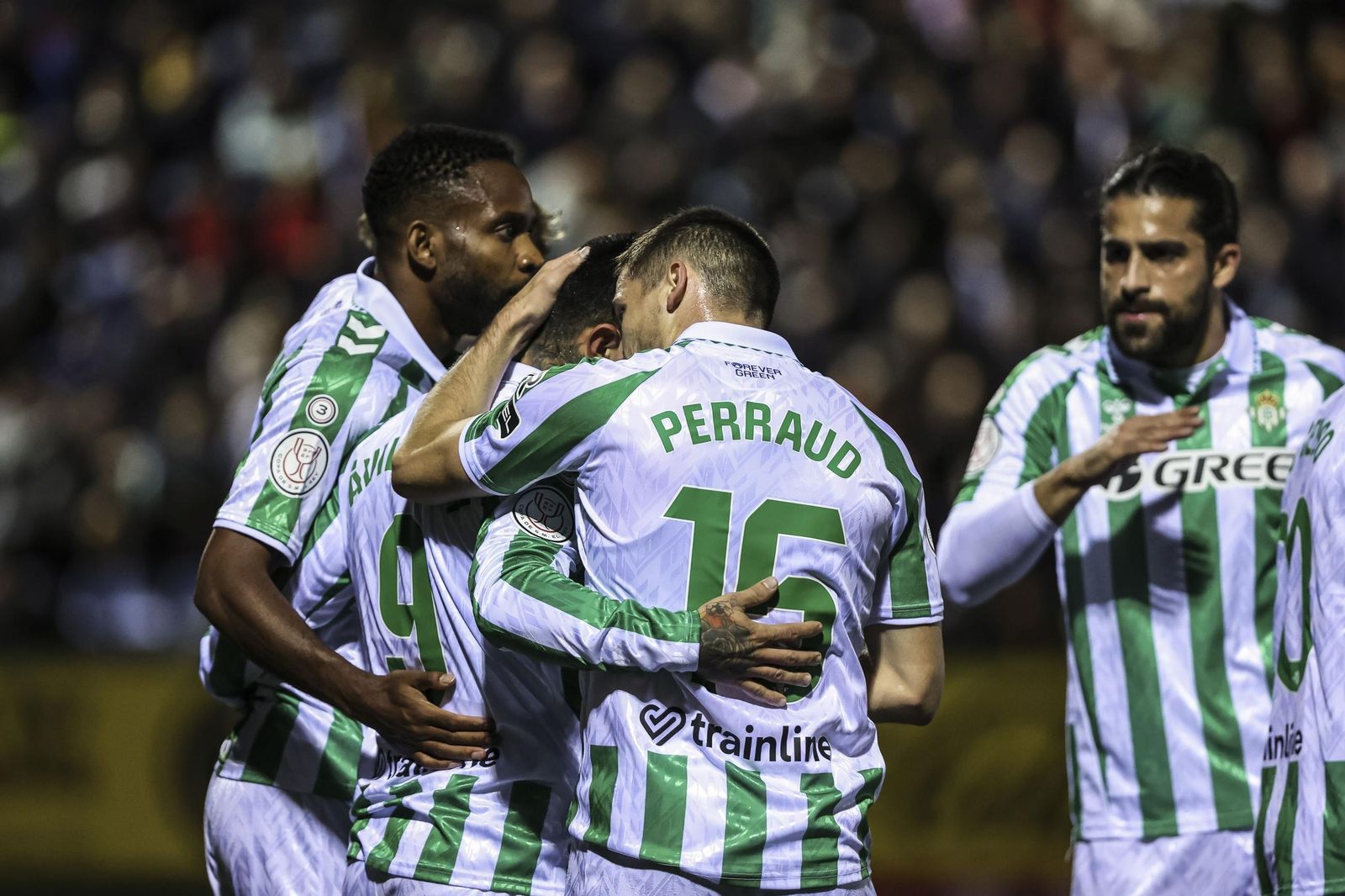 Las fotos del Sant Andreu - Betis de Copa del Rey