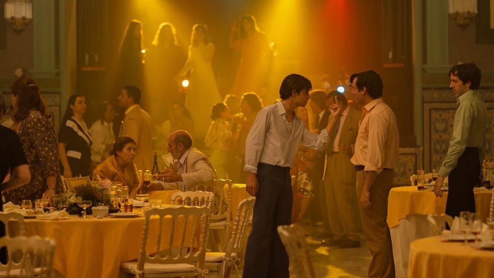 Rodaje de la película.