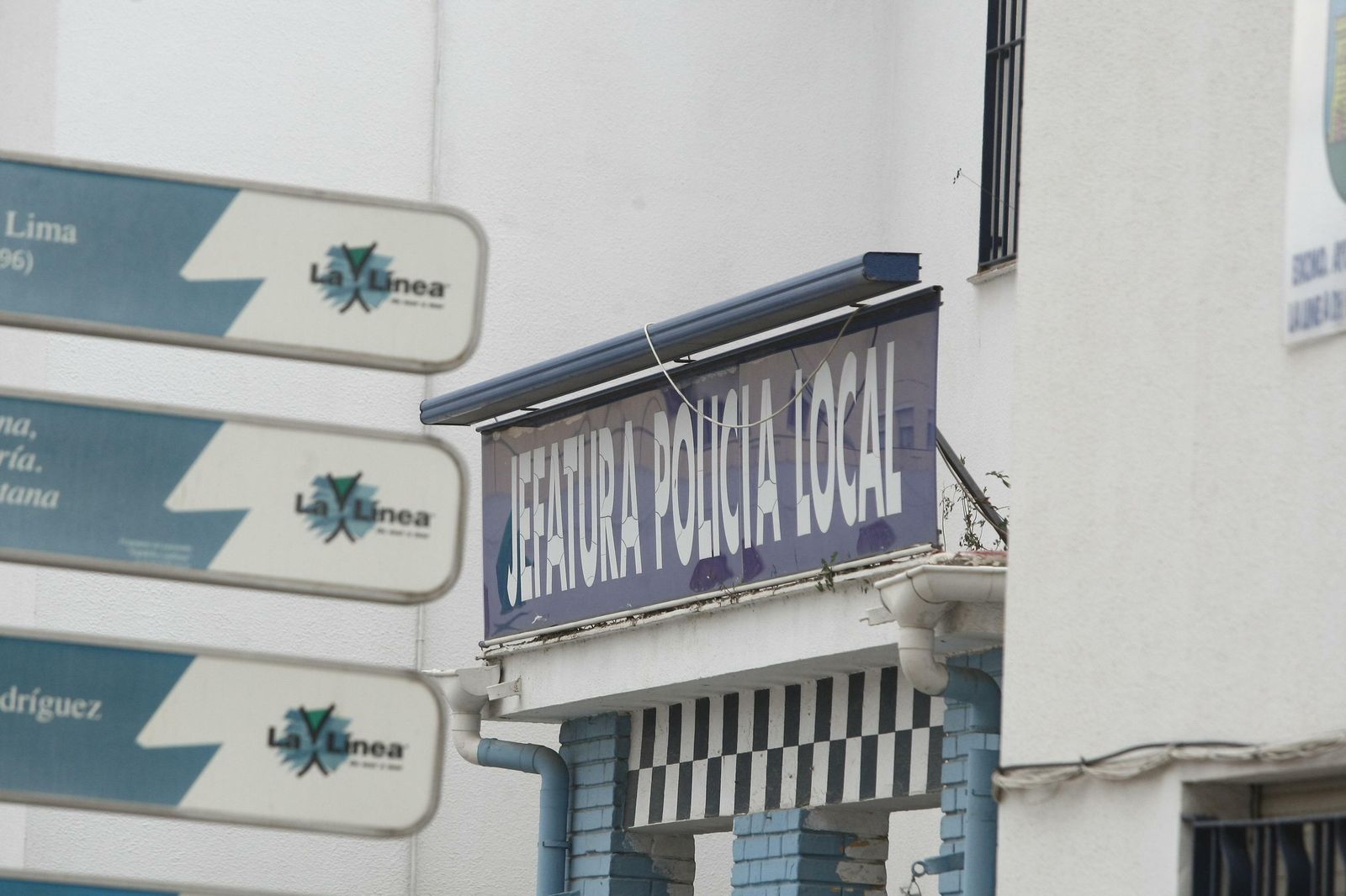 La jefatura de la Policía Local de La Línea.